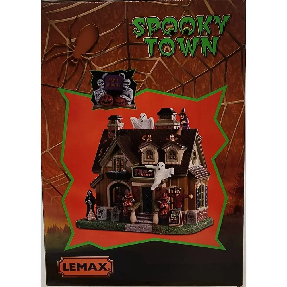 Lemax Spooky Town SPOOKY WINNER #95455 Best Decorated House New